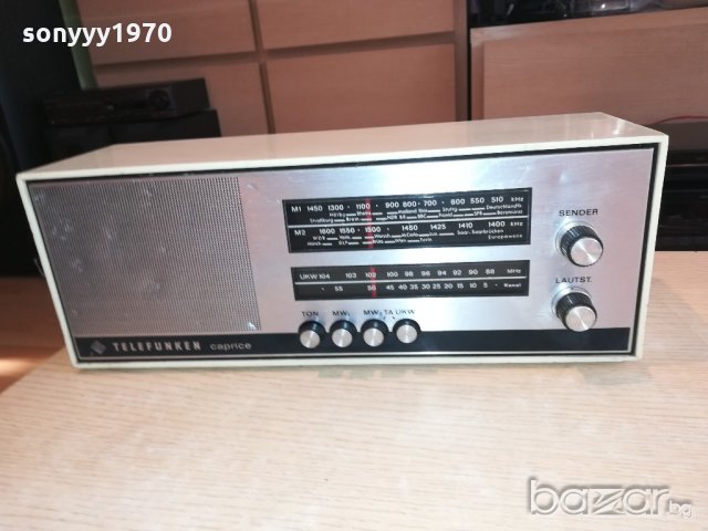telefunken caprice 101 retro receiver-germany-внос швеицария, снимка 4 - Ресийвъри, усилватели, смесителни пултове - 20288078