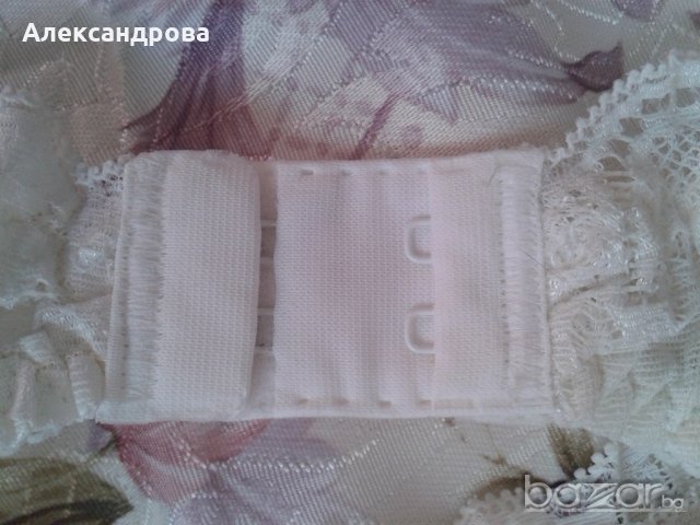 Гръцко бельо Apple. Сутиен от мека и еластична дантела, сатен и памук. Мека чашка с банел., снимка 11 - Бельо - 20564684