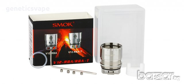 Smok V12 RBA T самообслужваема рба глава оригинална! , снимка 1