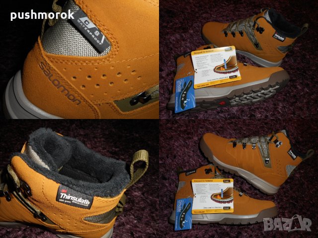 Salomon Utility TS CS Waterproof / gore tex /, снимка 4 - Мъжки боти - 23735246