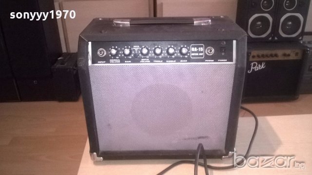 китарно кубе за ремонт-33х32х18см-внос англия, снимка 4 - Ресийвъри, усилватели, смесителни пултове - 19642265