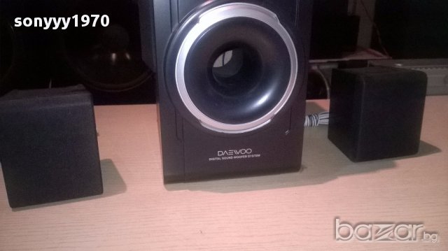 Daewoo буфер+2 колони-внос швеицария, снимка 5 - Тонколони - 13407900