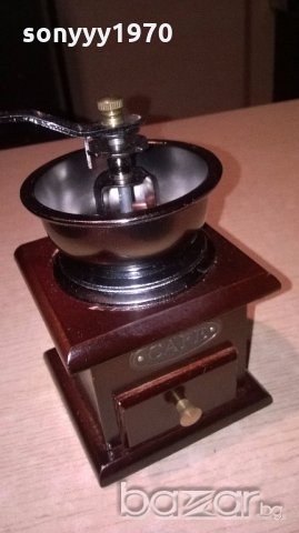 ретро мелница-15х10х10см-внос франция, снимка 6 - Антикварни и старинни предмети - 20049355