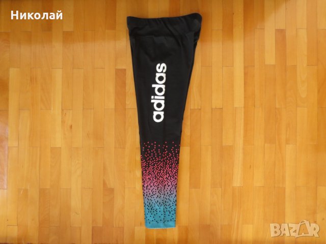 Adidas Wardrobe Fun Kids Girls Training Tights , снимка 8 - Клинове - 23789539