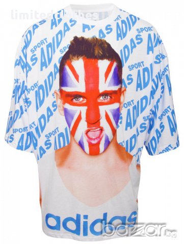 ADIDAS JEREMY SCOTT UK GREAT BRITAIN Мъжка / Дамска Тениска, снимка 1 - Тениски - 14250956