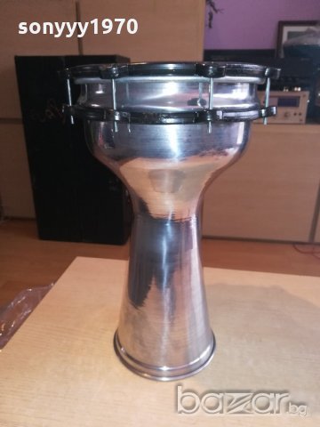 НОВА тарамбука-нова-алуминиева-голяма-40х25см, снимка 8 - Ударни инструменти - 20437800