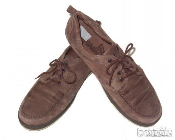 Waldlaufer ® Luftpolster кожени спортни мъжки обувки кафяви естествена кожа, снимка 1