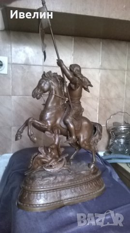 стара статуетка-жана дарк, снимка 6 - Антикварни и старинни предмети - 25187206