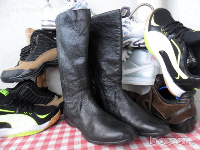 LANDS'END 40 original , 100% естествена кожа, дамски ботуши,GOGOMOTO.BAZAR.BG®, снимка 11 - Дамски ботуши - 12643772