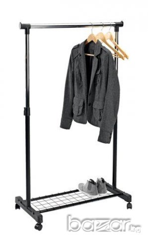 Метален щендер/закачалка за дрехи с регулируема височина, снимка 1 - Закачалки - 21017550