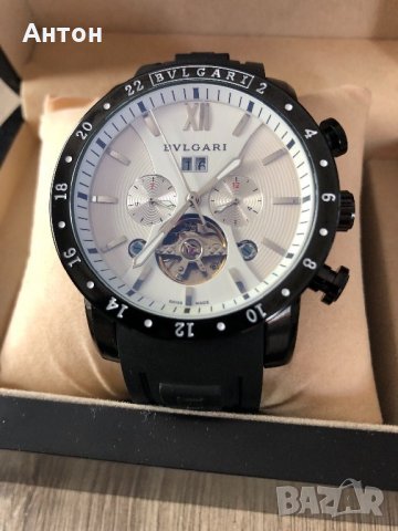 BVLGARI Модел Professional Edition Стилен часовник, снимка 1 - Мъжки - 11677628