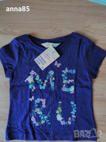 Нова Тениска размер 92 см., снимка 1 - Бебешки блузки - 21506465