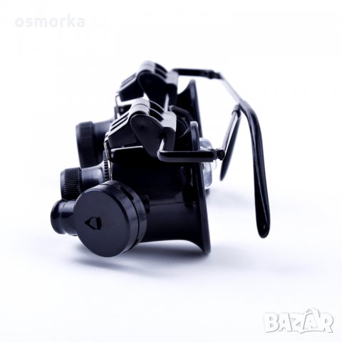 Часовникарски лупи очила с LED осветление нумизматични 20х, снимка 5 - Други ценни предмети - 23042402