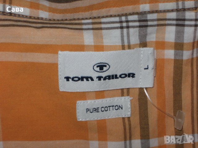 Ризи TOM TAILOR   мъжки,Л, снимка 5 - Ризи - 22420907