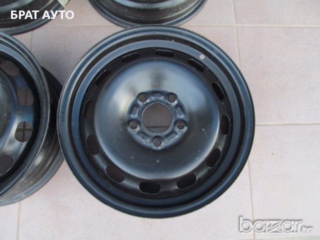 железни джанти  15' за' volvo s40,c30,v50,FORD FOCUS, снимка 6 - Гуми и джанти - 10694672