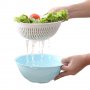 Пластмасова купа за миене гевгирс купа е идеален за паста любителите с него лесно ще отцедите , снимка 1