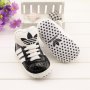 бебешки маратонки буйки обувки адидас adidas baby black , снимка 1 - Бебешки обувки - 9102273