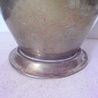 Стар чайник от месинг, снимка 8 - Антикварни и старинни предмети - 24737389