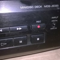 Sony mds-je330-minidisc deck-внос швеицария, снимка 13 - Ресийвъри, усилватели, смесителни пултове - 22678247