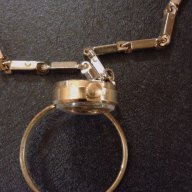 Часовник механичен "Чайка" позлатен., снимка 3 - Антикварни и старинни предмети - 16468458