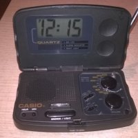 casio rt-10 clock radio-внос швеция-12х8х2.5см, снимка 1 - Радиокасетофони, транзистори - 25526674