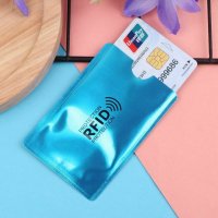 Калъф за банкови карти кредитни дебитни протектор чип RFID 3, снимка 4 - Друга електроника - 25789680