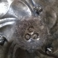 стара посребрена бронзова купа, снимка 5 - Антикварни и старинни предмети - 20421663