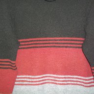 Трицветен хипереластичен пуловер "Zebra"fashion / голям размер , снимка 3 - Блузи с дълъг ръкав и пуловери - 16668537
