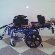 Инвалидна количка за деца и юноши с детска церебрална парализа(ДЦП), снимка 7 - Детски колички - 13579694