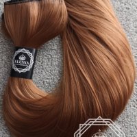 С6 HAIR EXTENSIONS ELESSA - Натурални Екстеншъни Комплект от 200 грама Коса, снимка 7 - Аксесоари за коса - 24348670