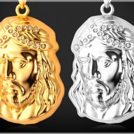 ИИСУС ХРИСТОС – МЪЖКО ПОЗЛАТЕНО КОЛИЕ, снимка 1 - Колиета, медальони, синджири - 11045177