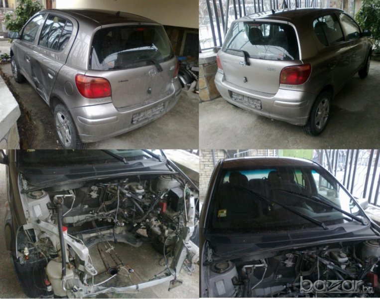 Тойота ярис 1.0 2003год., снимка 1