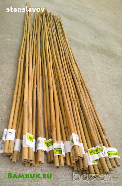 Бамбукови пръчки за градина или декорация - 120 см, снимка 1