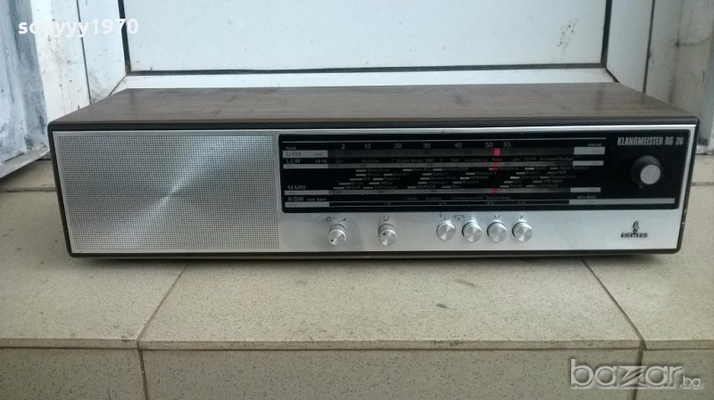 siemens-klangmeister rg-20-receiver-made in germany-внос швеицария, снимка 1