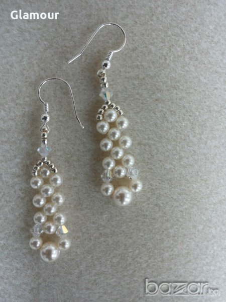 Перлени обеци, снимка 1