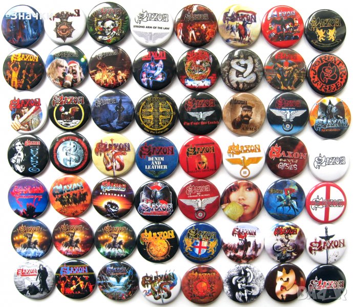 Значки на Saxon, снимка 1