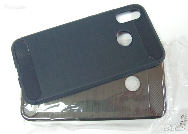 Силиконов Гръб за Huawei P20 lite carbone, снимка 1