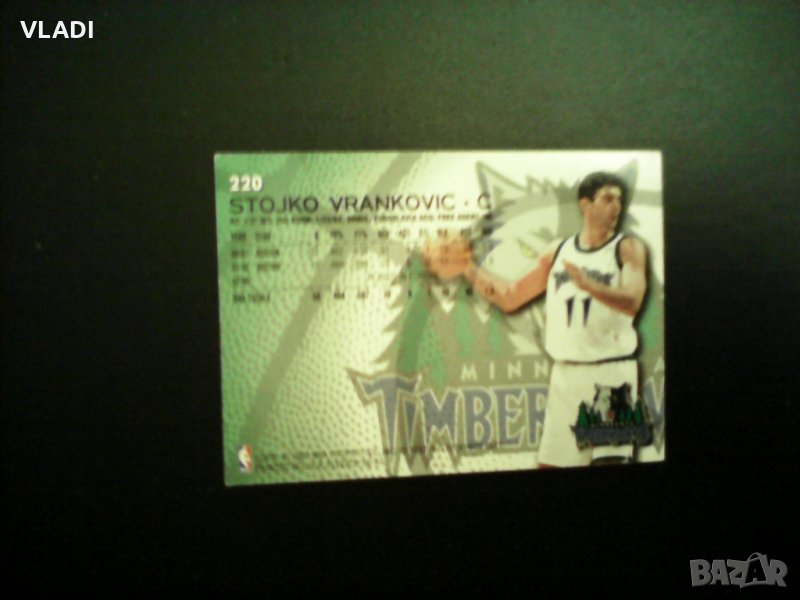 Баскетболна картичка, снимка 1