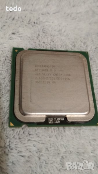 Процесор Intel Celeron D 331 + box, снимка 1