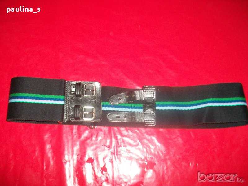 Дамски колан със закопчалка от естествена кожа, снимка 1