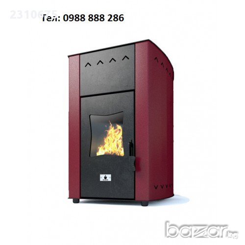 Пелетна камина Eco Spar Minima 12 kW водна риза за площ 80 - 100 m², снимка 1