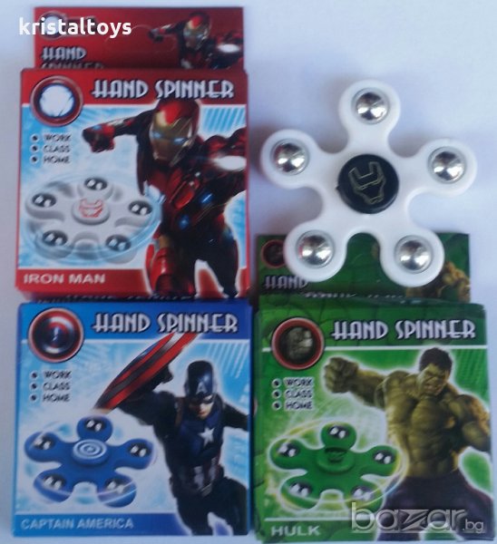 Ръчни Спинери Хенд Спинери Stress Spinner Спинер тип звезда, снимка 1
