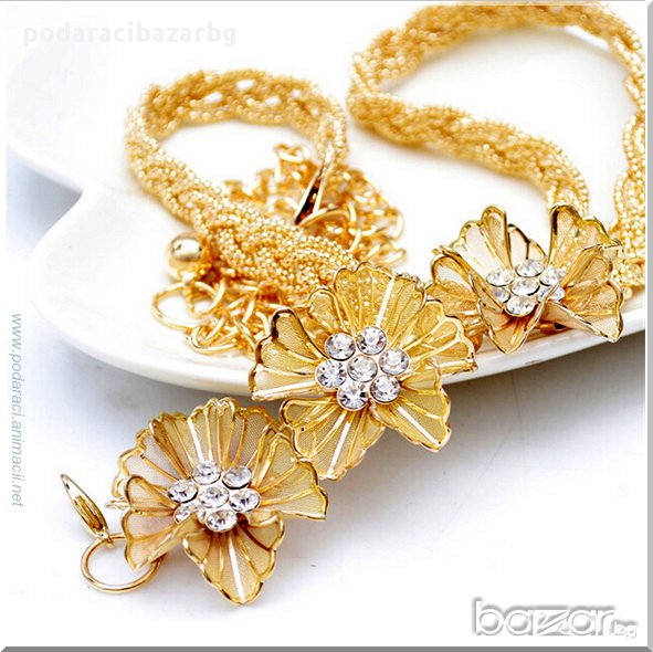 ЗЛАТНИТЕ МАКОВЕ – ДАМСКИ КОЛАН, снимка 1