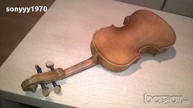 Цигулка за ремонт-реставрация-52х18х7см, снимка 17 - Струнни инструменти - 18059991