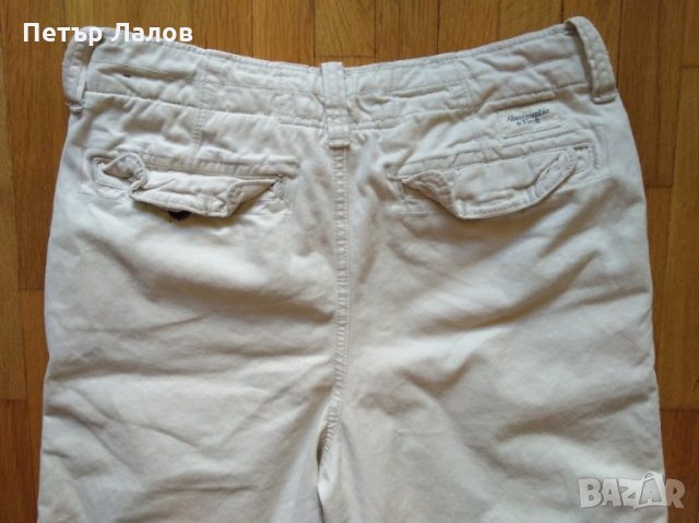 Намалени Abercrombie&Fitch бежови къси панталони мъжки, снимка 6 - Къси панталони - 21734215