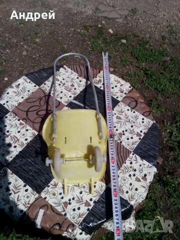 Стара детска количка за кукли, снимка 7 - Антикварни и старинни предмети - 25336991