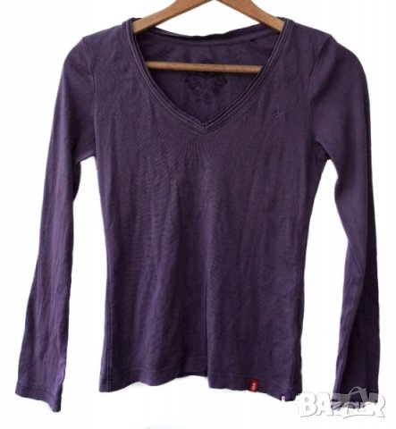 EDC Esprit дамска блуза тениска лилава, снимка 1