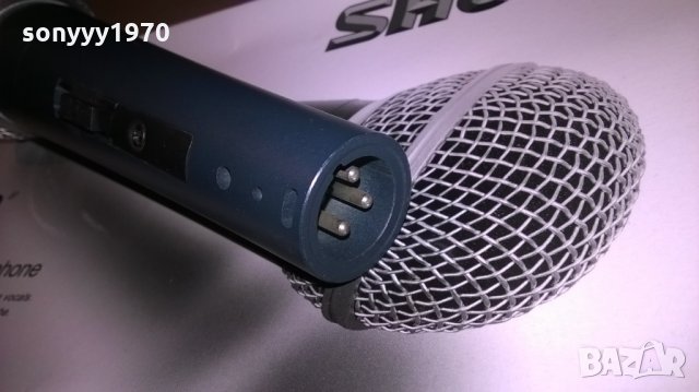 shure beta58s-microphone new, снимка 9 - Микрофони - 23364379