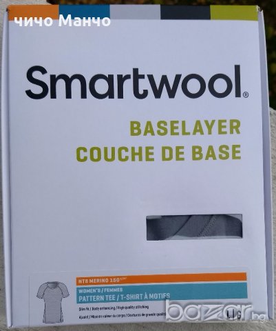 НОВА! Smartwool Merino 150 дамска тениска L, снимка 6 - Тениски - 20007881