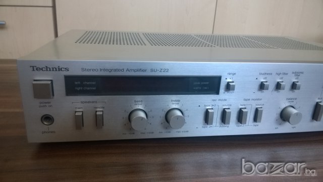 *technics su-z22 stereo integrated amplifier 310wata-от швеицария, снимка 15 - Аудиосистеми - 7569006